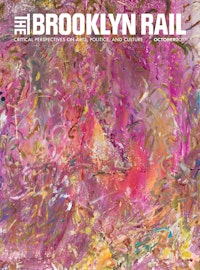 Larry Poons, <em>Antique</em> (cropped), 2017, acrylic on canvas. Courtesy Larry Poons studio and Yares Art.
