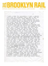 Zoe Leonard, <em>I want a President</em>, 1992. Photocopy of typewritten text on onionskin paper, 14 x 8 inches. &copy; Zoe Leonard. Courtesy the artist, Hauser &amp; Wirth and Galerie Gisela Capitain, Cologne.