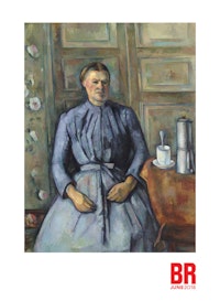 Paul Ce&eacute;zanne, <em>Woman with a Cafetie&egrave;re</em>, 1890?1895. Oil on canvas, 51 3/16 x 38 3/16 inches. Muse&eacute;e d&rsquo;Orsay, Paris, gift of Mr. and Mrs. Jean-Victor Pellerin, 1956. Photo: &copy; RMN-Grand Palais (Muse&eacute;e d&rsquo;Orsay) / Herve&eacute; Lewandowski.