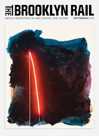 Mary Weatherford, <em>Midnight Union Ave.</em>, 2012. Flashe and neon on linen, 93 x 79 inches. Photo: Robert Wedemeyer. Courtesy David Kordansky Gallery, Los Angeles, CA. 
