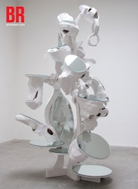 Rachel Feinstein, <em>Model</em>, 2000. Mirrors, wood, plaster, and enamel. &copy; Rachel Feinstein. Courtesy of the artist.