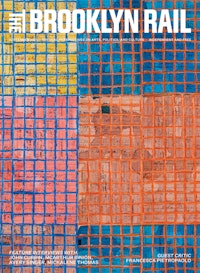 McArthur Binion, <em>Modern:Ancient:Brown</em>, 2021. Ink, oil paint stick, and paper on board, 72 x 96 x 2 inches. Courtesy the artist and Lehmann Maupin, New York, Hong Kong, Seoul, and London.